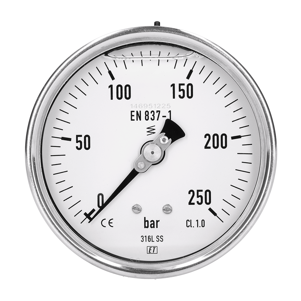 Diameter: 100 mm klasse 1.0